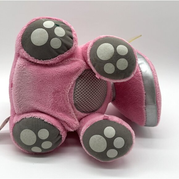 Hasbro Tiger I-Dog Pink Plush Speaker Cord 2008 Sega iDog NOT WORKING for Parts - Picture 6 of 9